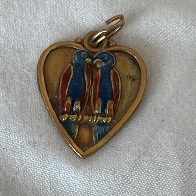 Nine 14K Gold Pendants (P-RG)