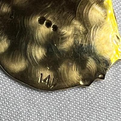 Nine 14K Gold Pendants (P-RG)