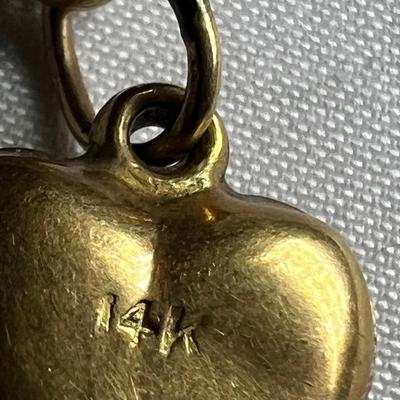 Nine 14K Gold Pendants (P-RG)