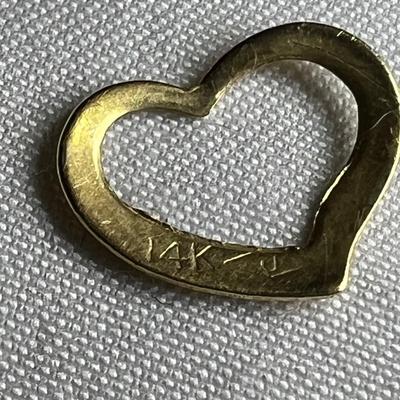 Nine 14K Gold Pendants (P-RG)