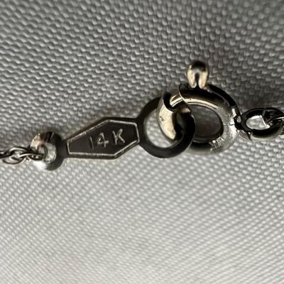 Onyx & 14K Ring Plus 14K Necklace & Ring (P-RG)