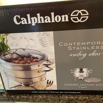 Brand New Calphalon Covered Chafing Dish
