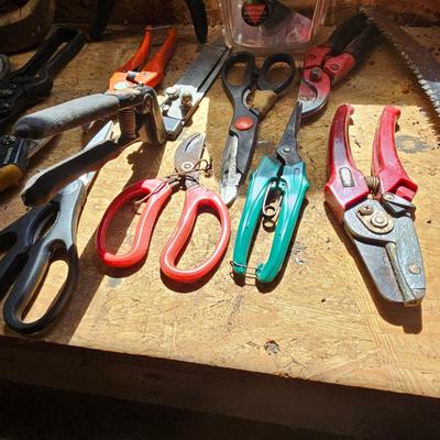 Assorted Garden & Pruning Hand Tools (S-JS)