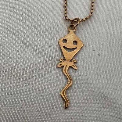 14K Gold Chains & Pendants (P-RG)