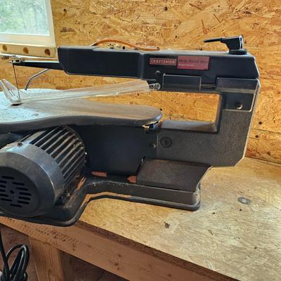 Craftsman 16"Scrollsaw & 7 1/4" Skilsaw Circular Saw (S-JS)