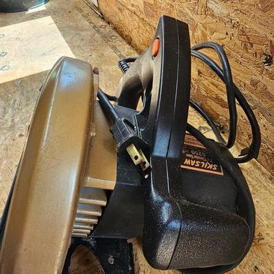 Craftsman 16"Scrollsaw & 7 1/4" Skilsaw Circular Saw (S-JS)