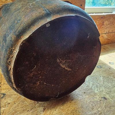 Three Cast Iron Pots w/Handles (S-JS)