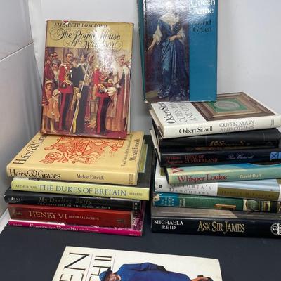 Collection 15 British Royalty Books
