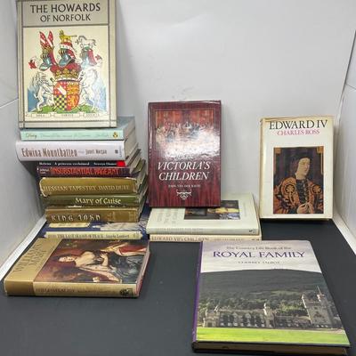 Collection 15 British Royalty Books