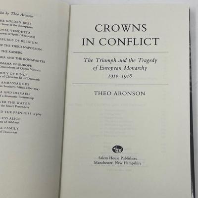 Royalty Book "Crowns in Conflict" by Theo Aronson
