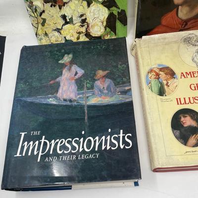 Illustrations, Impressions, and Paintings 4 Book Collection