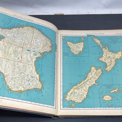 Colliers World Atlas and Gazetteer by P. F. Collier and Sons