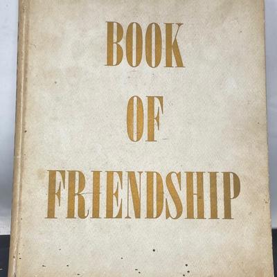 "Book of Friendship, La Maison De France"