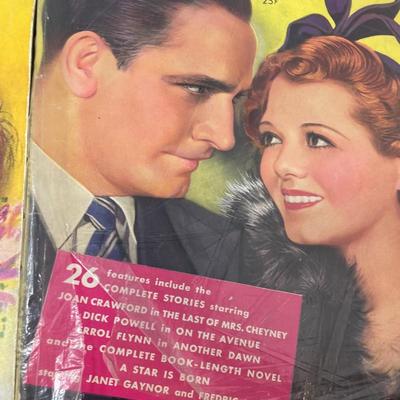 Collection Six Screen Movie Magazines 1930's