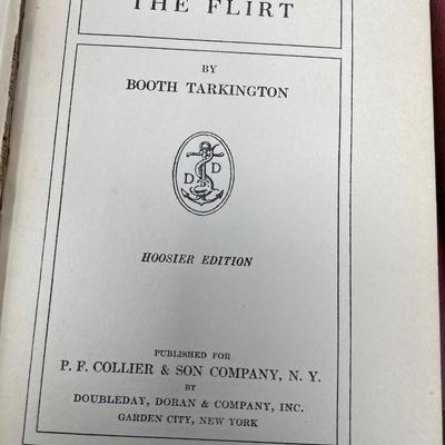 Collection 6 Books by Tarkington 1927