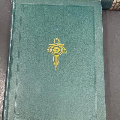 Collection of 8 Books "The Delphan Course" Vols. 3-10 1923