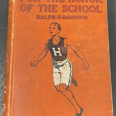 "For the Honor of the School" by Ralph H. Barbour 1920