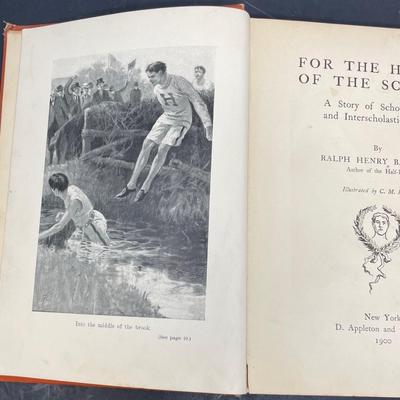 "For the Honor of the School" by Ralph H. Barbour 1920