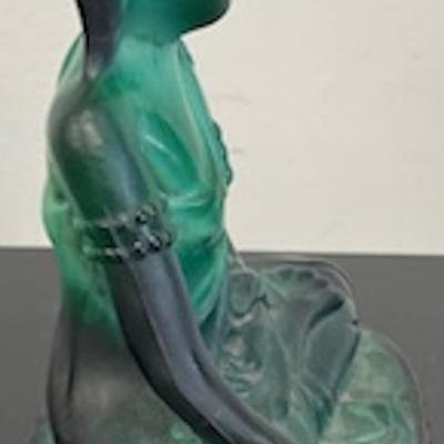 Sitting Buddha Robust Glass Figurine