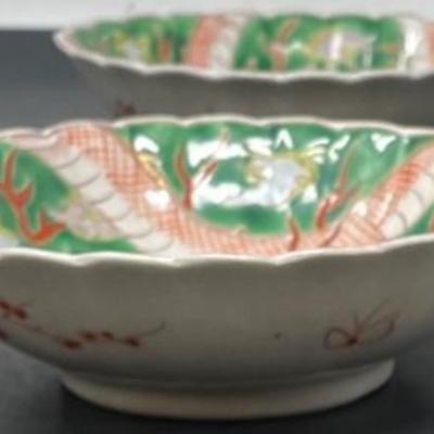Four Early 20th Century Chinese Dish Plates