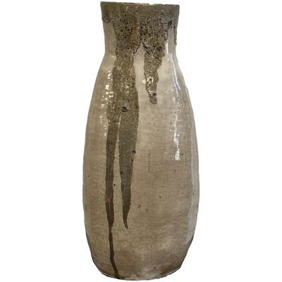 Vintage Fall Pottery Vase Signed Werber