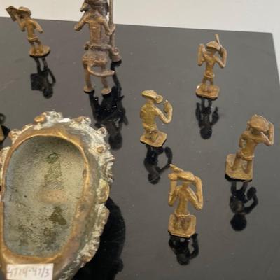 Collection Early 20th Century Small African Figurines/Mask