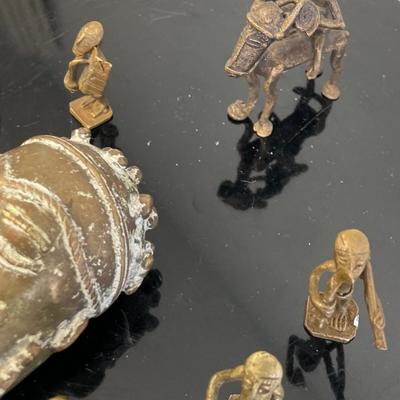 Collection Early 20th Century Small African Figurines/Mask