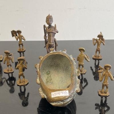 Collection Early 20th Century Small African Figurines/Mask