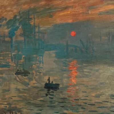 Signed After Claude Monet Oil Painting Nicely Finished/Signed 29 x 24