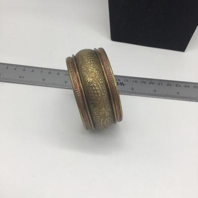 Vintage Brass Type bracelet
