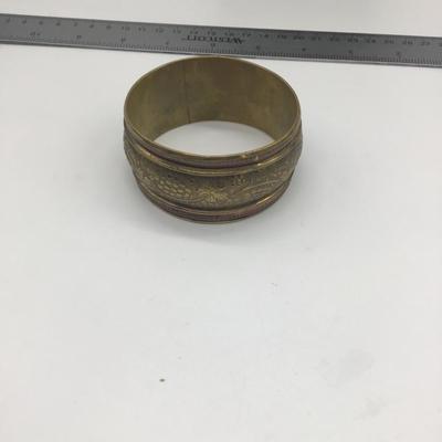 Vintage Brass Type bracelet