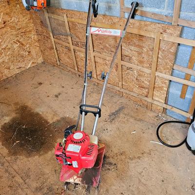 Mantis 8" Gas Garden Rototiller (S-JS)