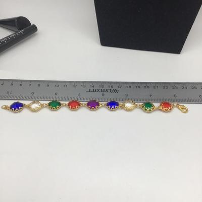 Vintage bright colored bracelet