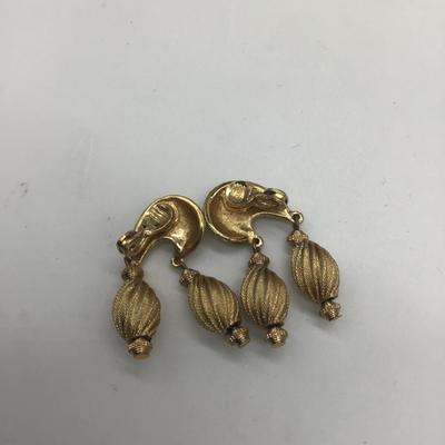 Monet clip on Earrings