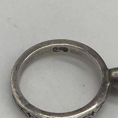 Silver 925 symbolism ring