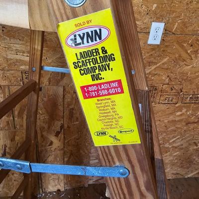 Three Wooden Step Ladders (S-JS)