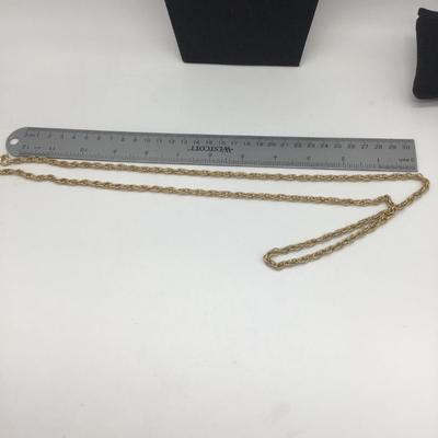 Avon gold chain necklace