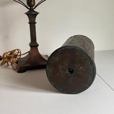Copper Colored Lamp and Umbrella Holder (UCC-DZ)