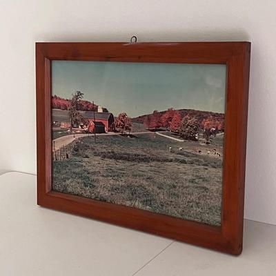 Cows in The Meadow by Edward S Siebert and more Framed Farm Art Prints (UCC-DZ)