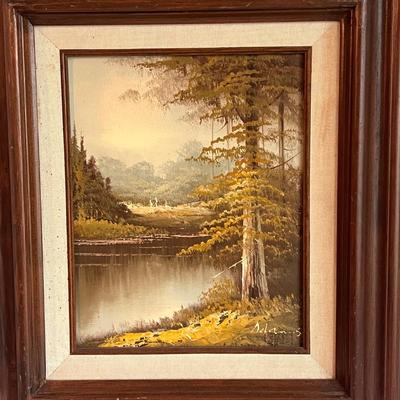 Four Framed Landscape Paintings (UCC-DZ)