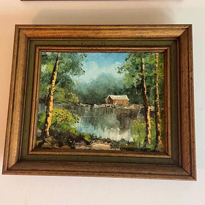 Four Framed Landscape Paintings (UCC-DZ)