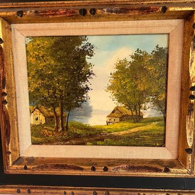 Four Framed Landscape Paintings (UCC-DZ)