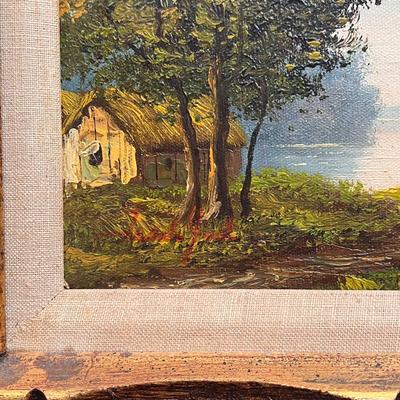 Four Framed Landscape Paintings (UCC-DZ)