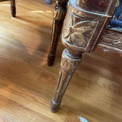 Pair of Queen Anne Style Chairs, Newer Model