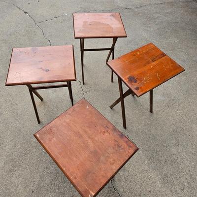 Vintage Tray Tables (G1-JS)