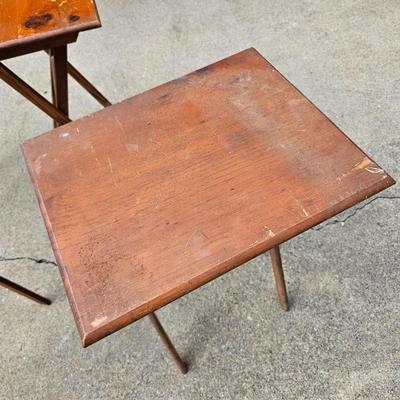 Vintage Tray Tables (G1-JS)