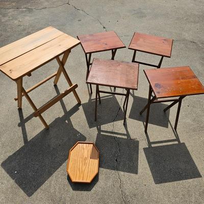 Vintage Tray Tables (G1-JS)