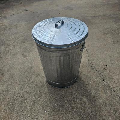 Two Metal Trashcans (G1-JS)