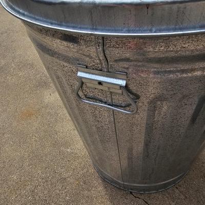 Two Metal Trashcans (G1-JS)