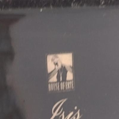 House of Erte Numbered, Limited Edition, Hand Painted Porcelain 'Isis' Art Deco Figurine- No. B0387